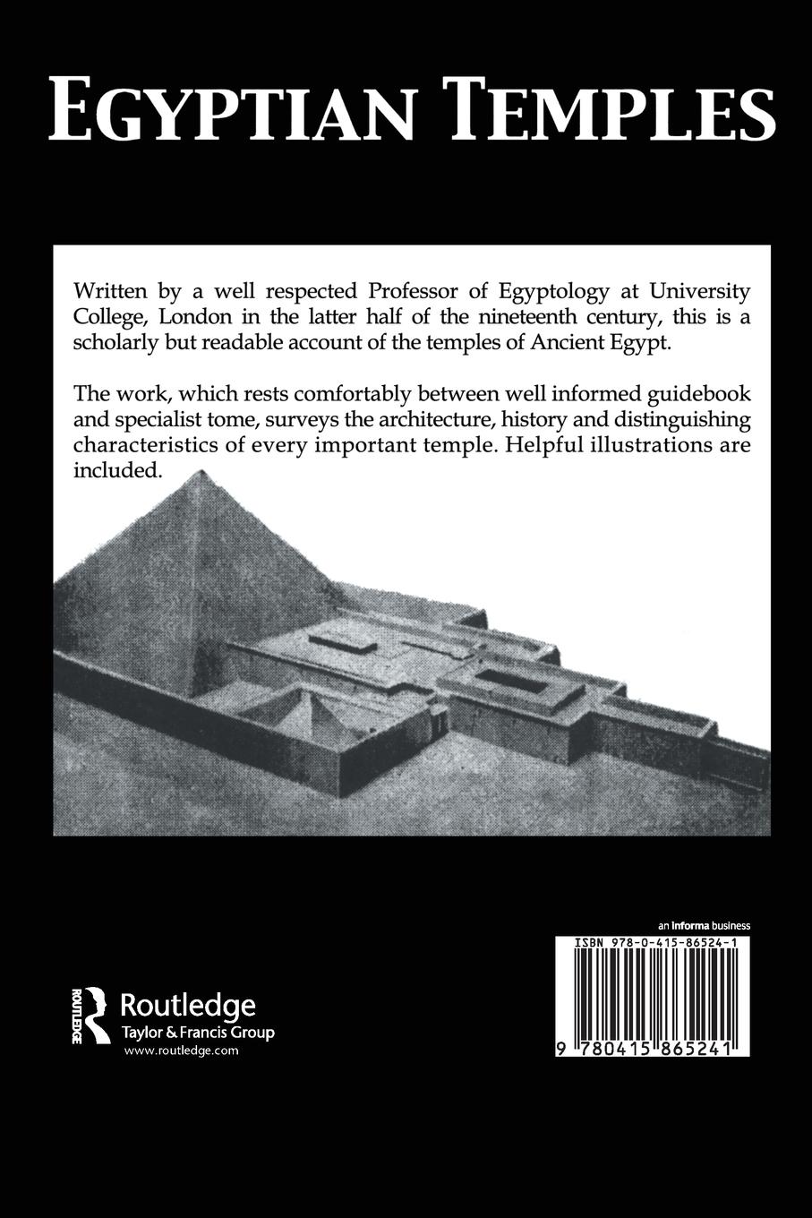 Rückseitencover Egyptian Temples