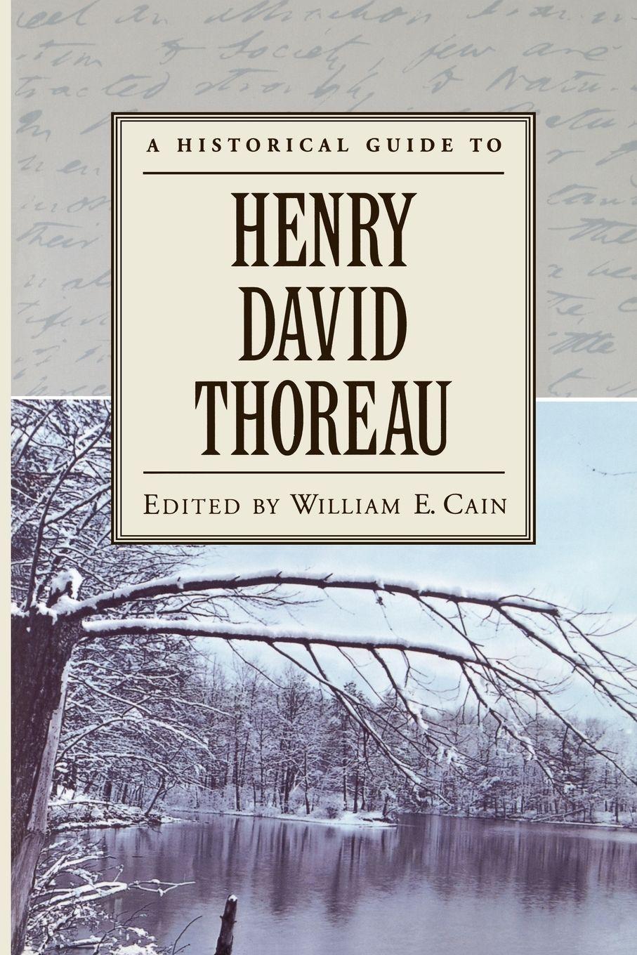 Vorderes Coverbild A Historical Guide to Henry David Thoreau