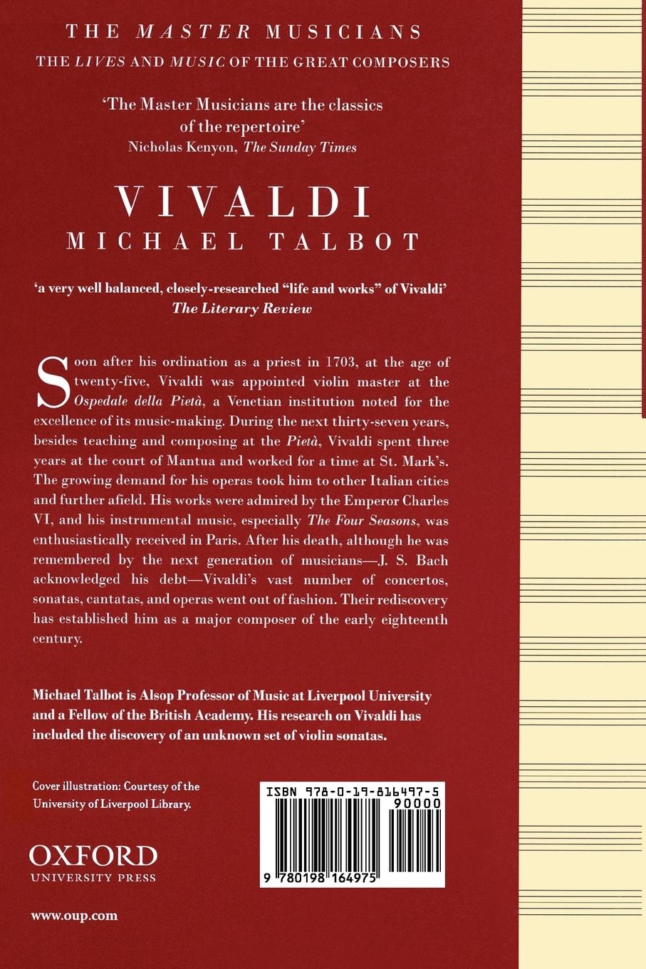 Rückseitencover Vivaldi
