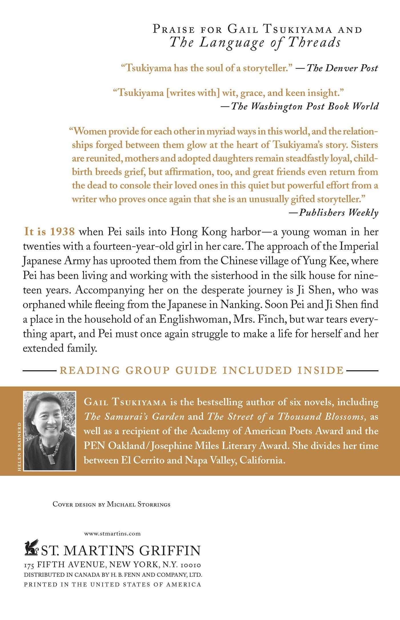 Rückseitencover LANGUAGE OF THREADS