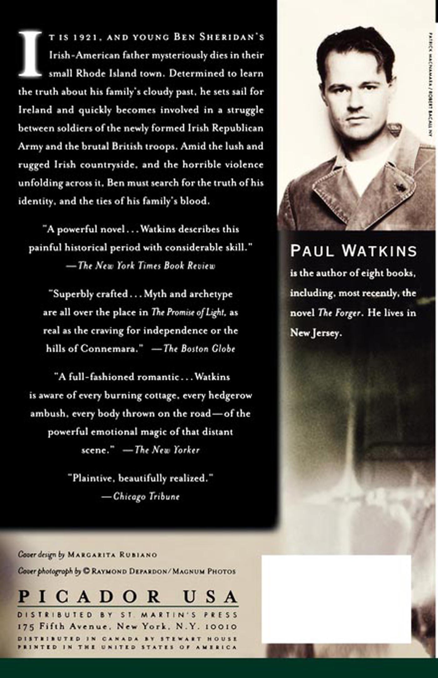 Rückseitencover The Promise of Light