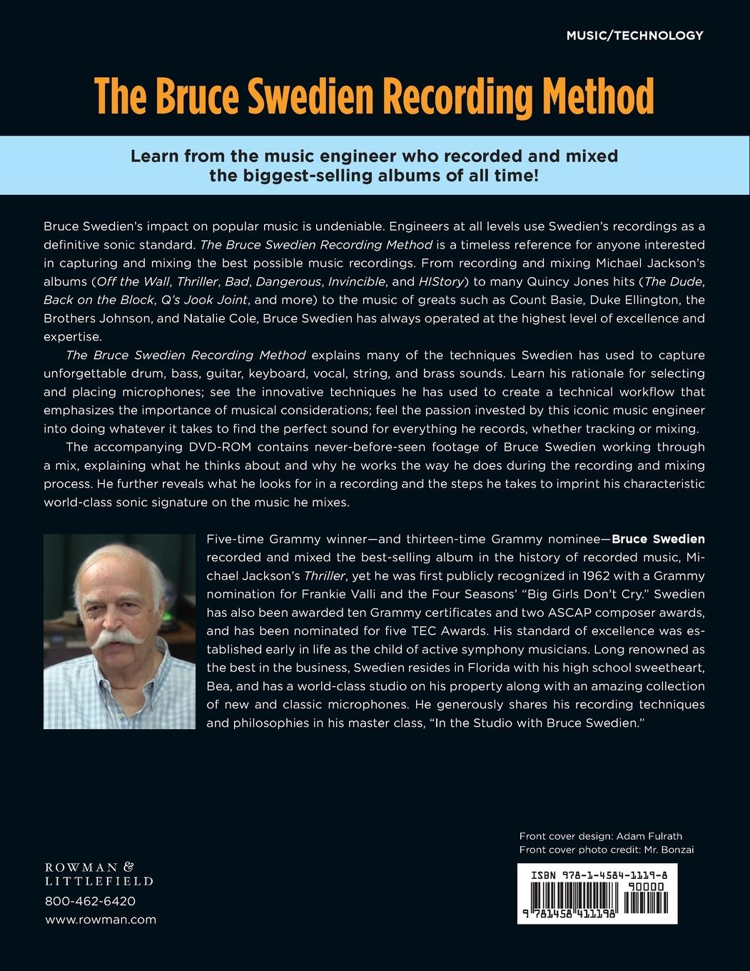 Rückseitencover Bruce Swedien Recording Method