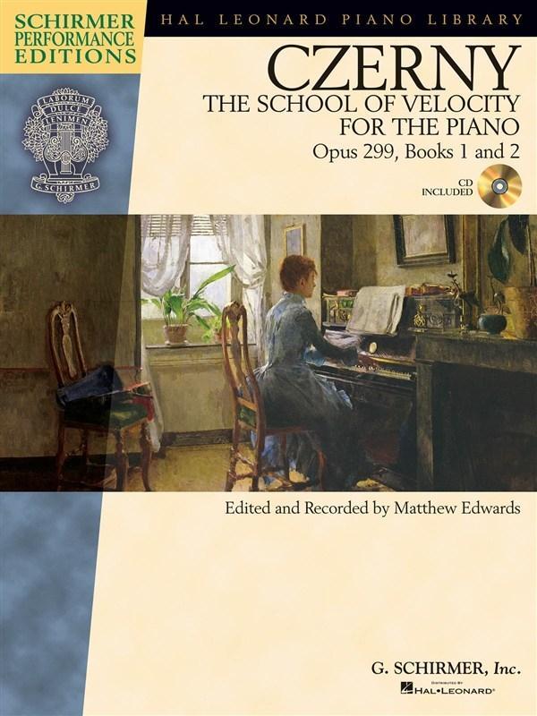 Vorderes Coverbild Carl Czerny - The School of Velocity for the Piano, Opus 299 - Books 1 & 2 (Book/Online Audio)