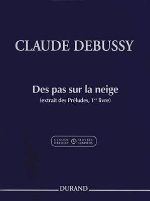 Vorderes Coverbild Claude Debussy - Des Pas Sur La Neige from Preludes, Book 1