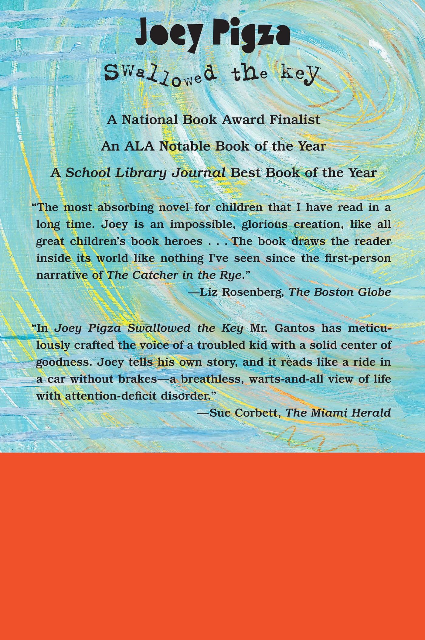 Rückseitencover Joey Pigza Loses Control