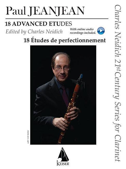Vorderes Coverbild 18 Advanced Etudes for Clarinet: Charles Neidich 21st Century Series (Book/Online Audio)