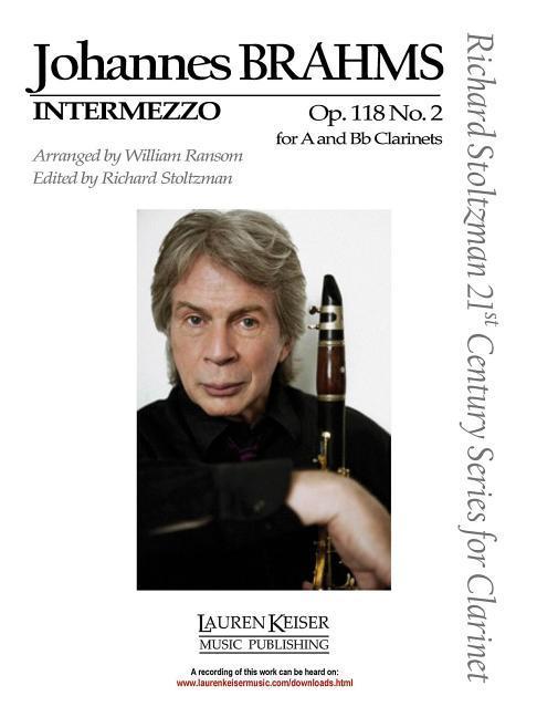 Vorderes Coverbild Intermezzo, Op. 118, No. 2: Clarinet in a or B-Flat and Piano Richard Stoltzman 21st Century Series for Clarinet