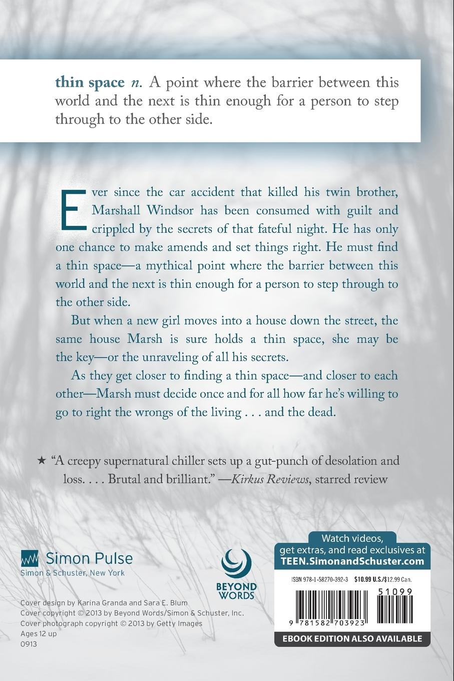 Rückseitencover Thin Space