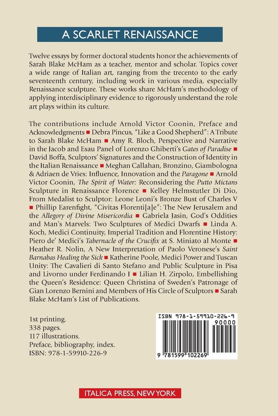 Rückseitencover A Scarlet Renaissance
