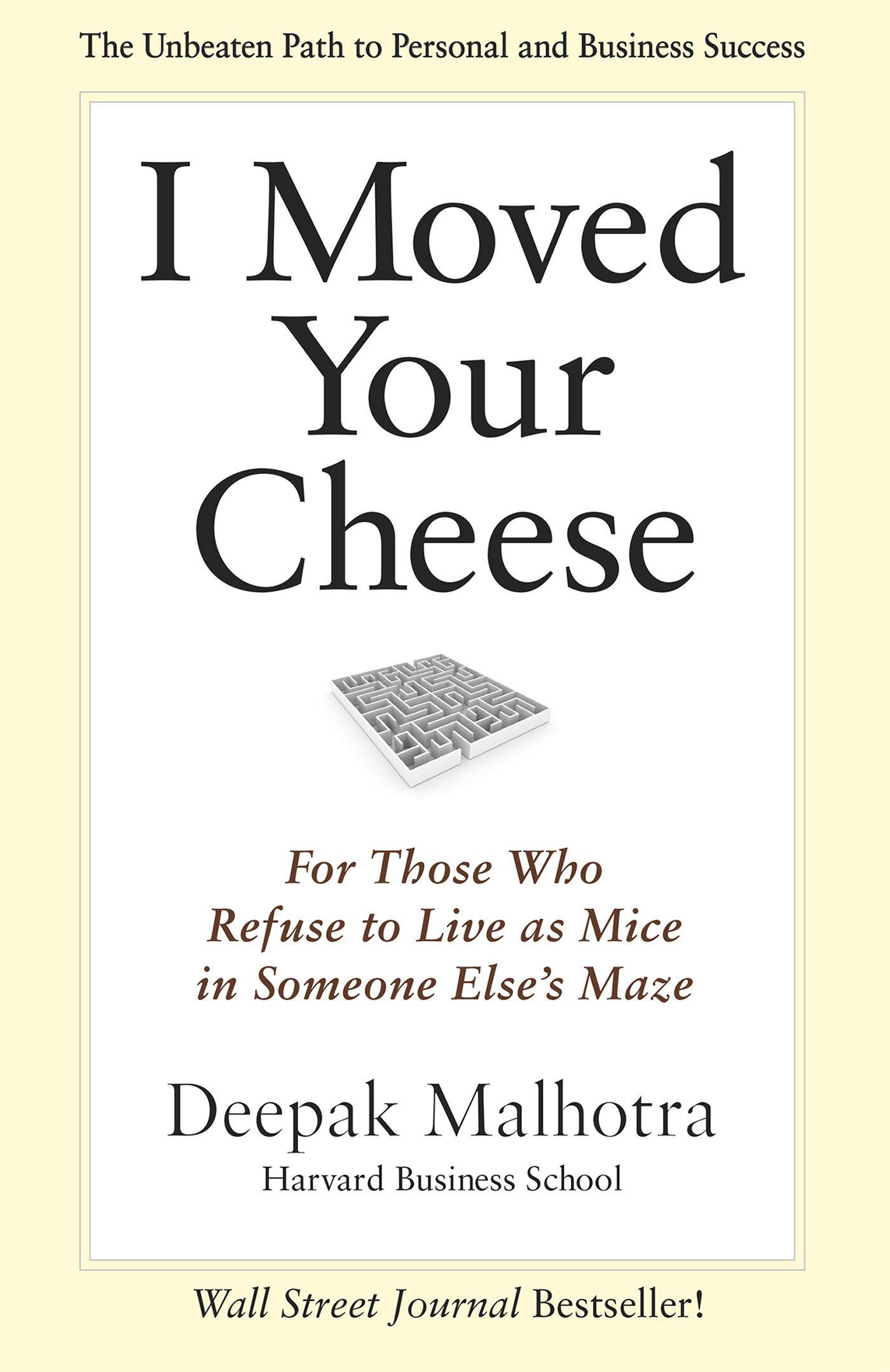 Vorderes Coverbild I Moved Your Cheese