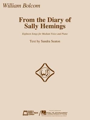 Vorderes Coverbild From the Diary of Sally Hemings: Medium Voice and Piano