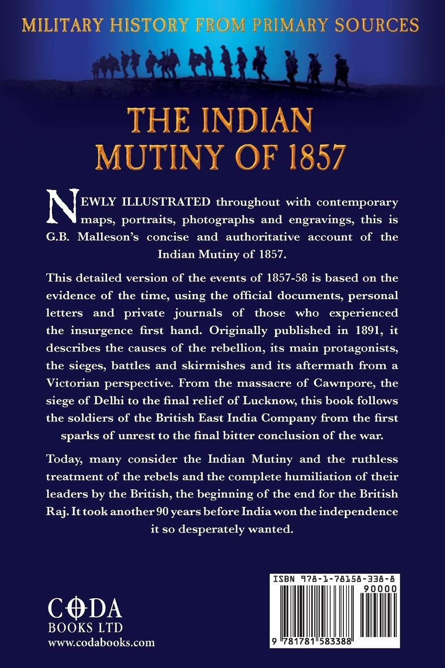 Rückseitencover The Indian Mutiny of 1857