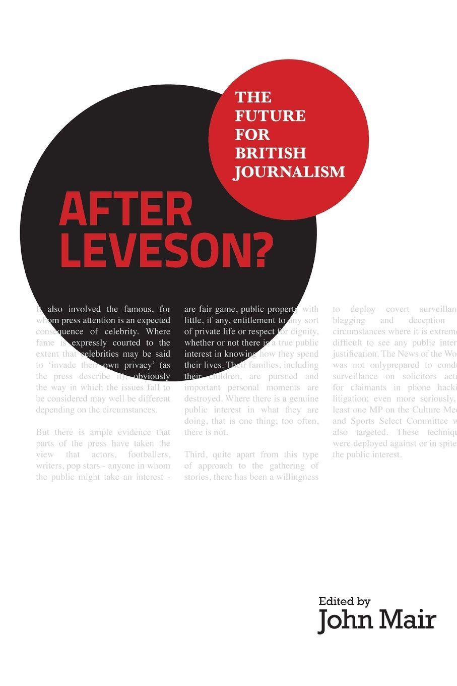 Vorderes Coverbild After Leveson? - The Future for British Journalism
