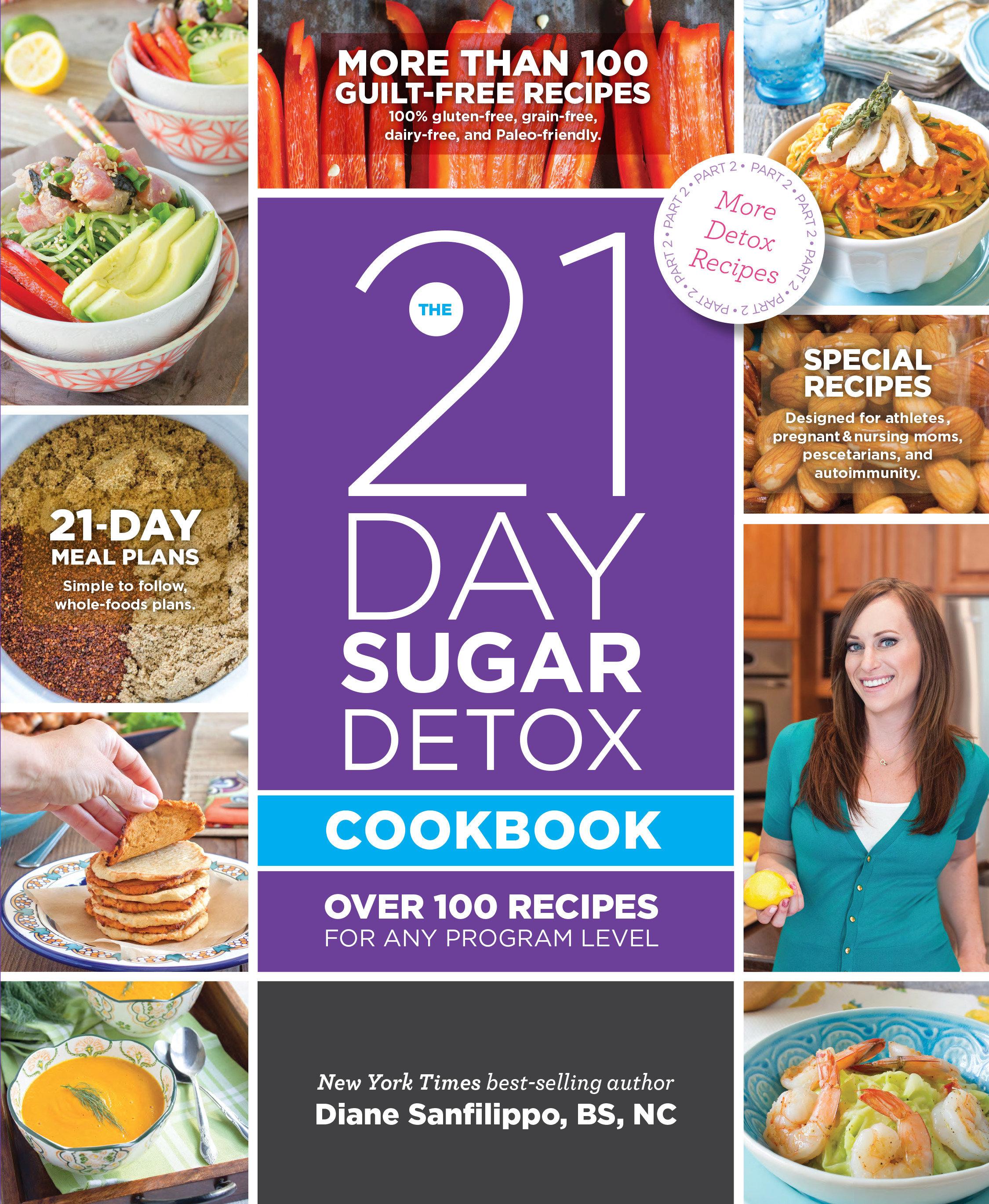 Vorderes Coverbild The 21-Day Sugar Detox Cookbook