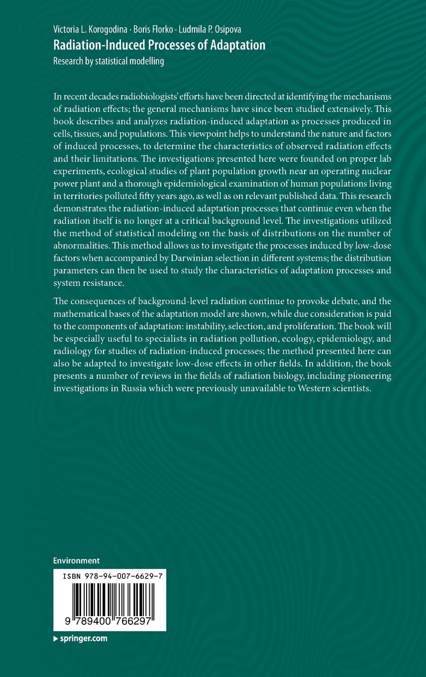 Rückseitencover Radiation-Induced Processes of Adaptation