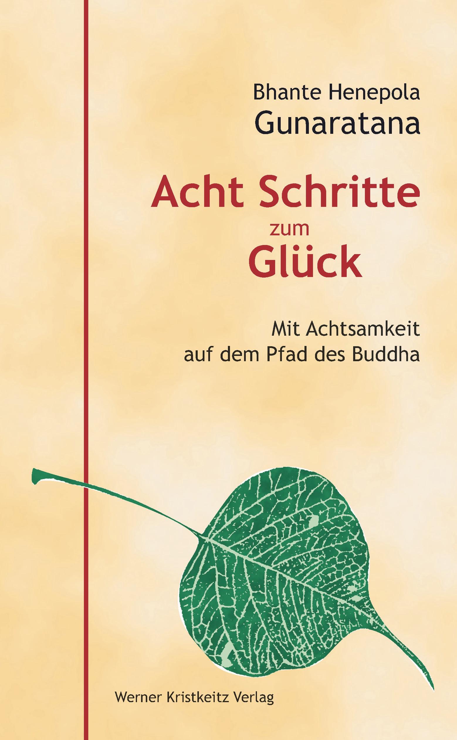 Vorderes Coverbild Acht Schritte zum Glück