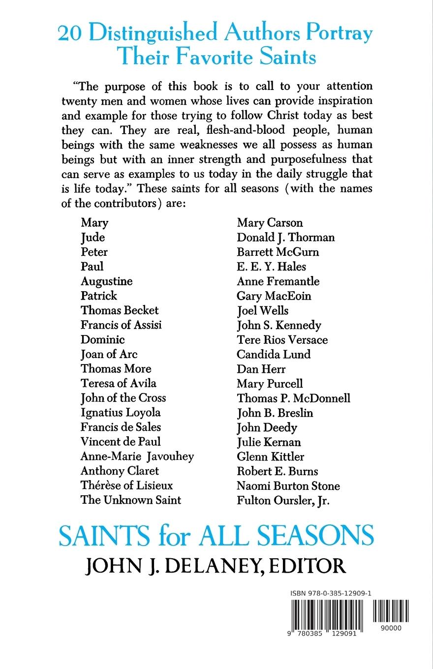 Rückseitencover Saints for All Seasons
