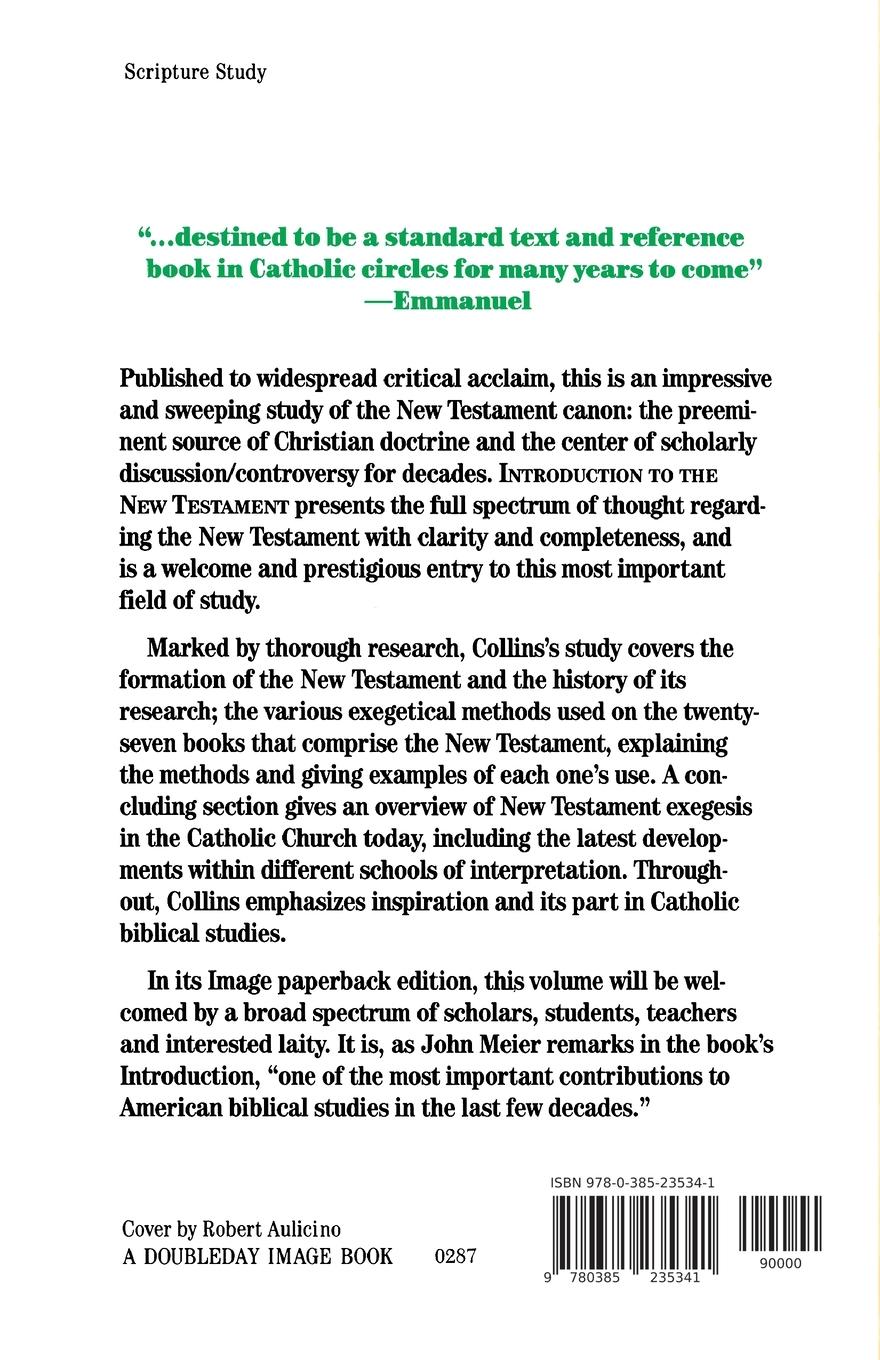 Rückseitencover Introduction to the New Testament