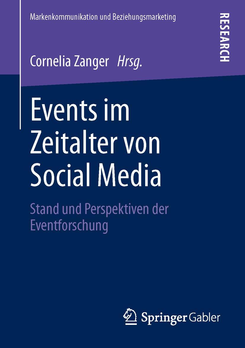 Vorderes Coverbild Events im Zeitalter von Social Media