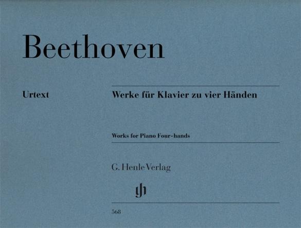 Vorderes Coverbild Werke für Klavier zu vier Händen