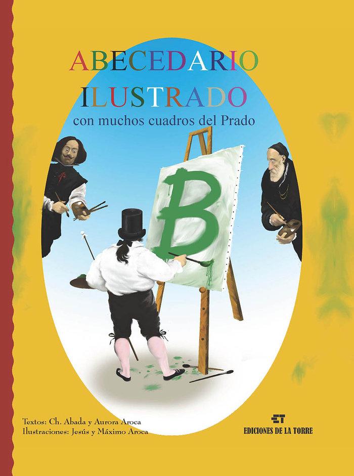 Vorderes Coverbild Abecedario ilustrado con muchos cuadros del Prado
