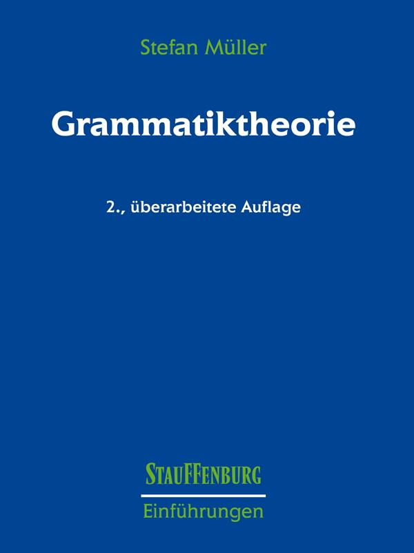 Vorderes Coverbild Grammatiktheorie