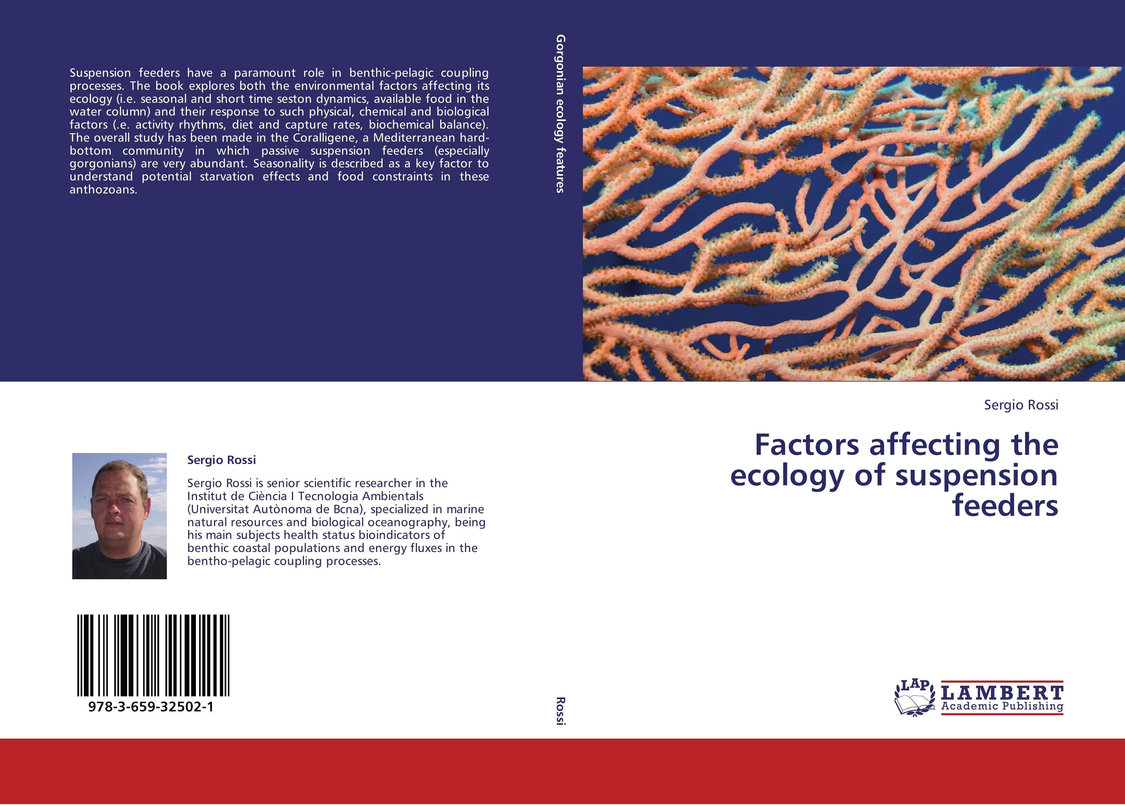 Vorderes Coverbild Factors affecting the ecology of suspension feeders