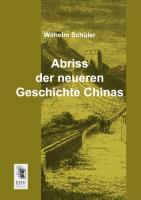 Vorderes Coverbild Abriss der neueren Geschichte Chinas