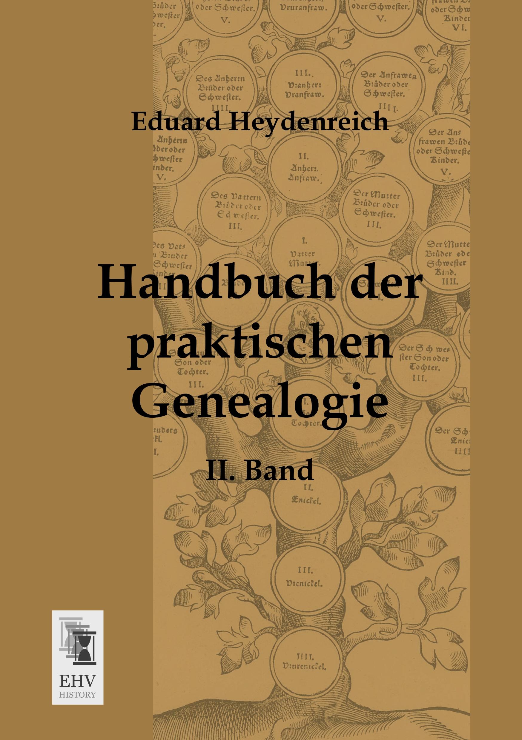 Vorderes Coverbild Handbuch der praktischen Genealogie