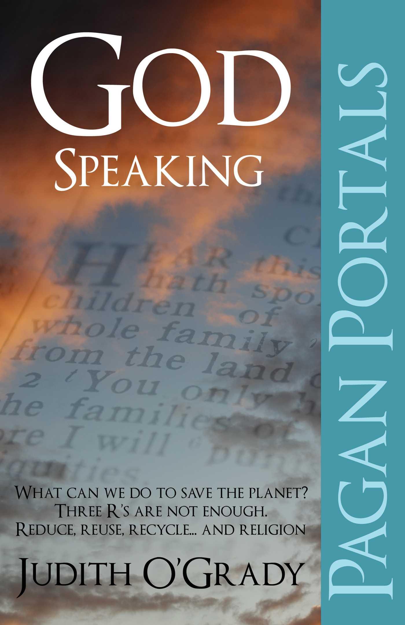 Vorderes Coverbild Pagan Portals - God-Speaking