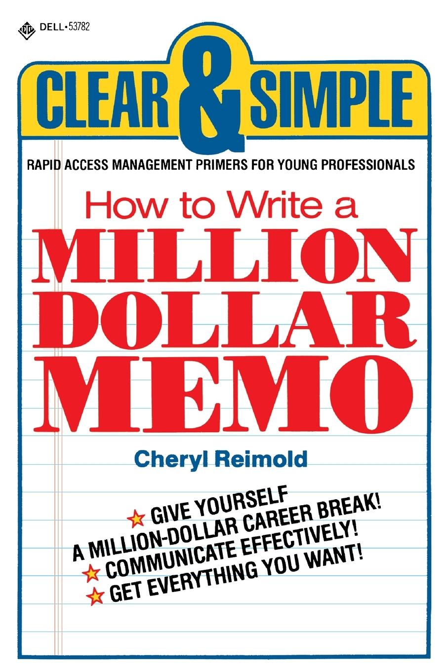 Vorderes Coverbild How to Write a Million Dollar Memo