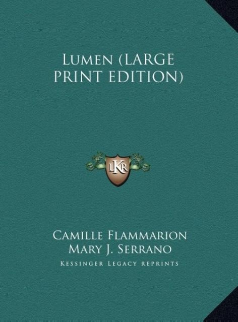 Vorderes Coverbild Lumen (LARGE PRINT EDITION)