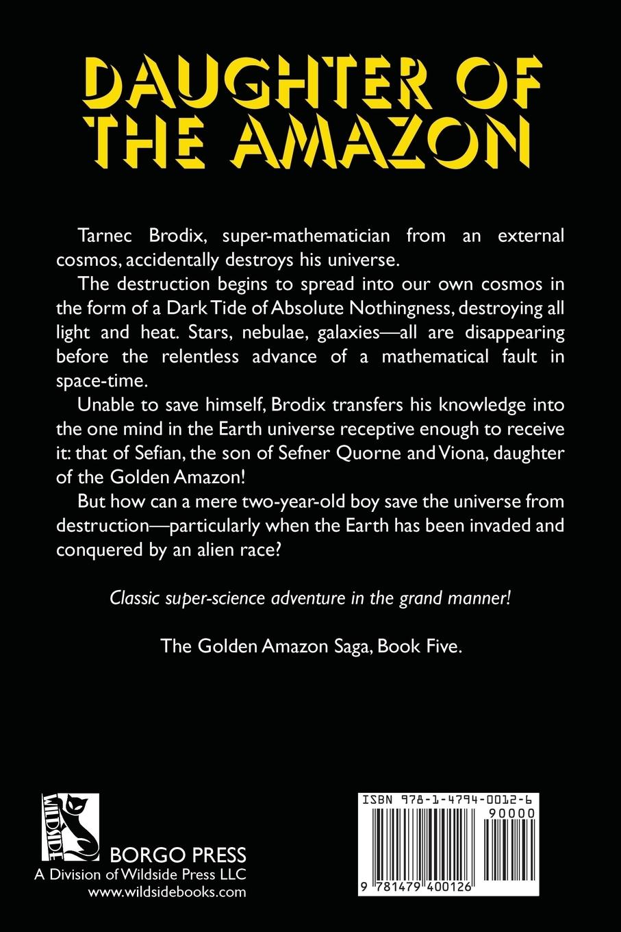 Rückseitencover Daughter of the Amazon