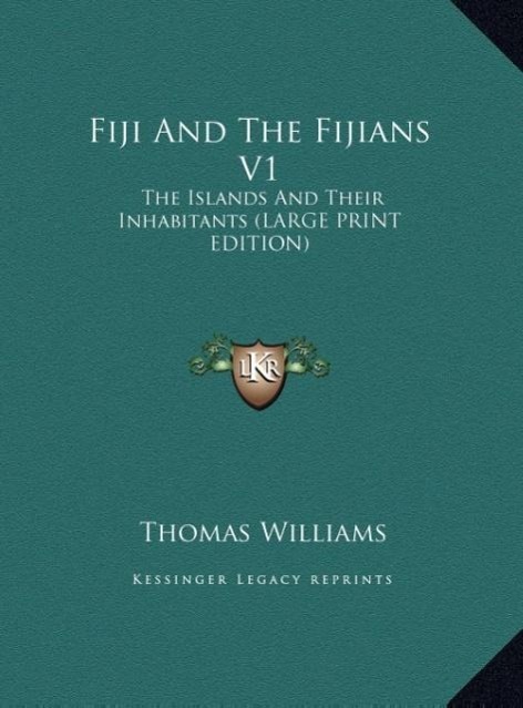 Vorderes Coverbild Fiji And The Fijians V1