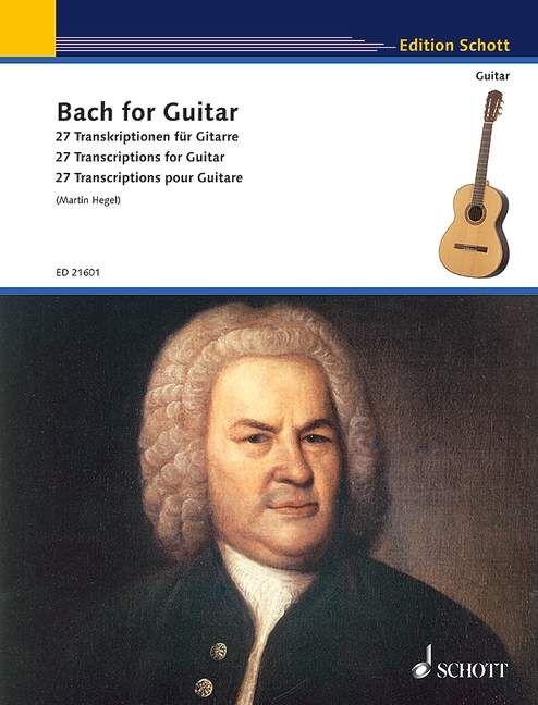Vorderes Coverbild Bach for Guitar