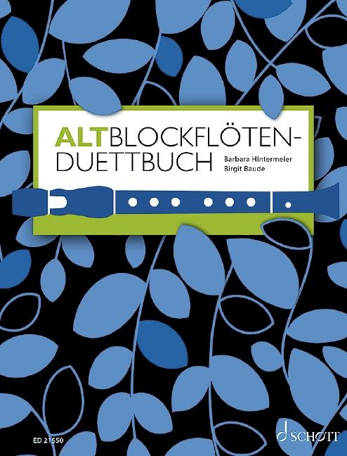 Vorderes Coverbild Altblockflöten-Duettbuch