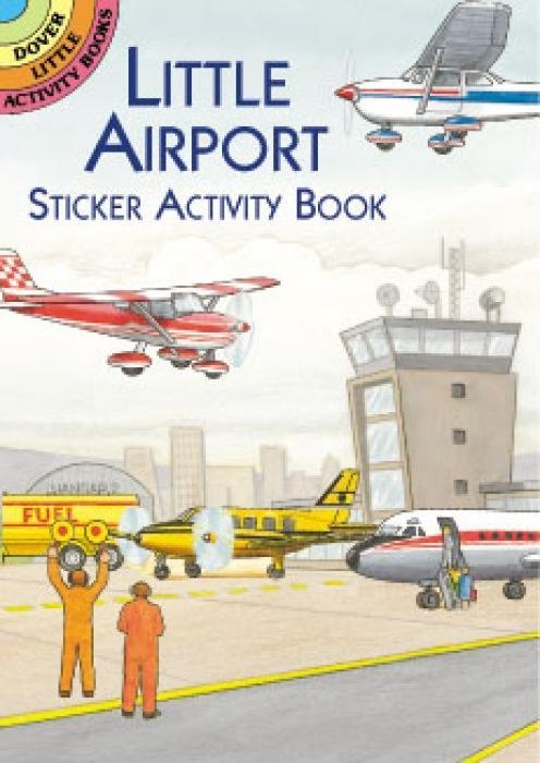 Vorderes Coverbild Little Airport Sticker Activity Book