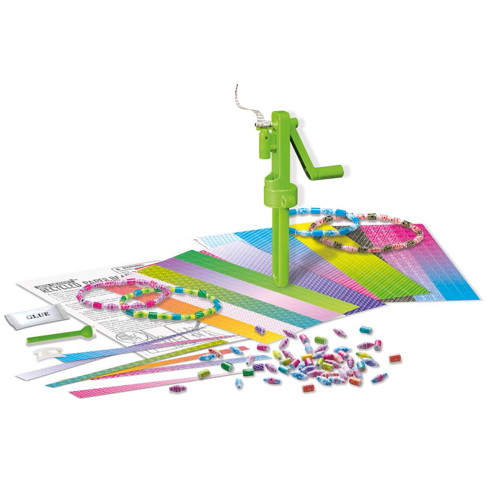Beispielinhalt (Bild) Recycelte Papierperlen - Green Creativity