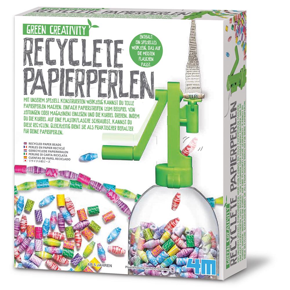 Vorderes Coverbild Recycelte Papierperlen - Green Creativity