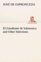 Vorderes Coverbild El Estudiante de Salamanca and Other Selections