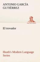Vorderes Coverbild Heath's Modern Language Series: El trovador