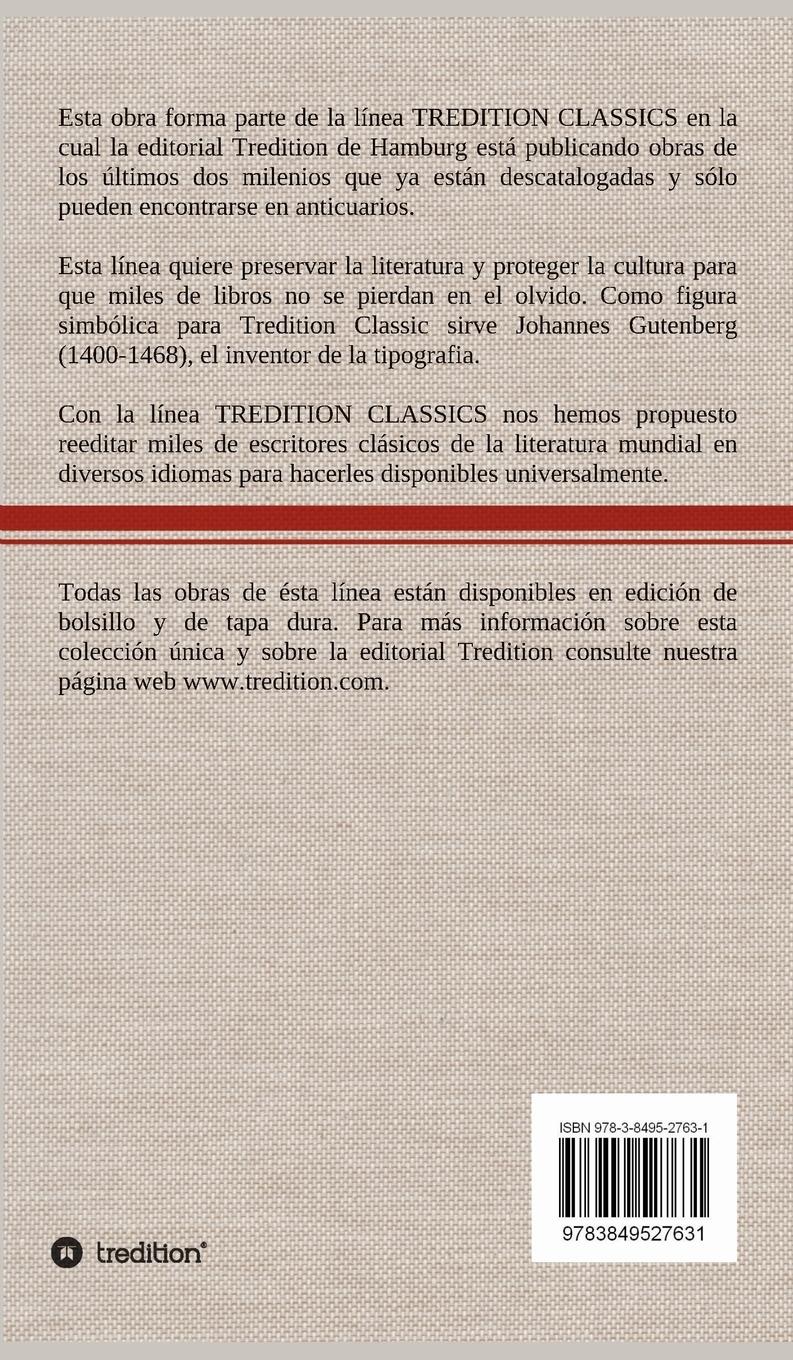 Rückseitencover La Vuelta de Martín Fierro