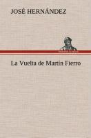 Vorderes Coverbild La Vuelta de Martín Fierro