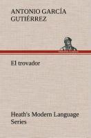 Vorderes Coverbild Heath's Modern Language Series: El trovador