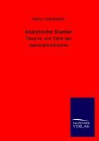 Vorderes Coverbild Analytische Studien