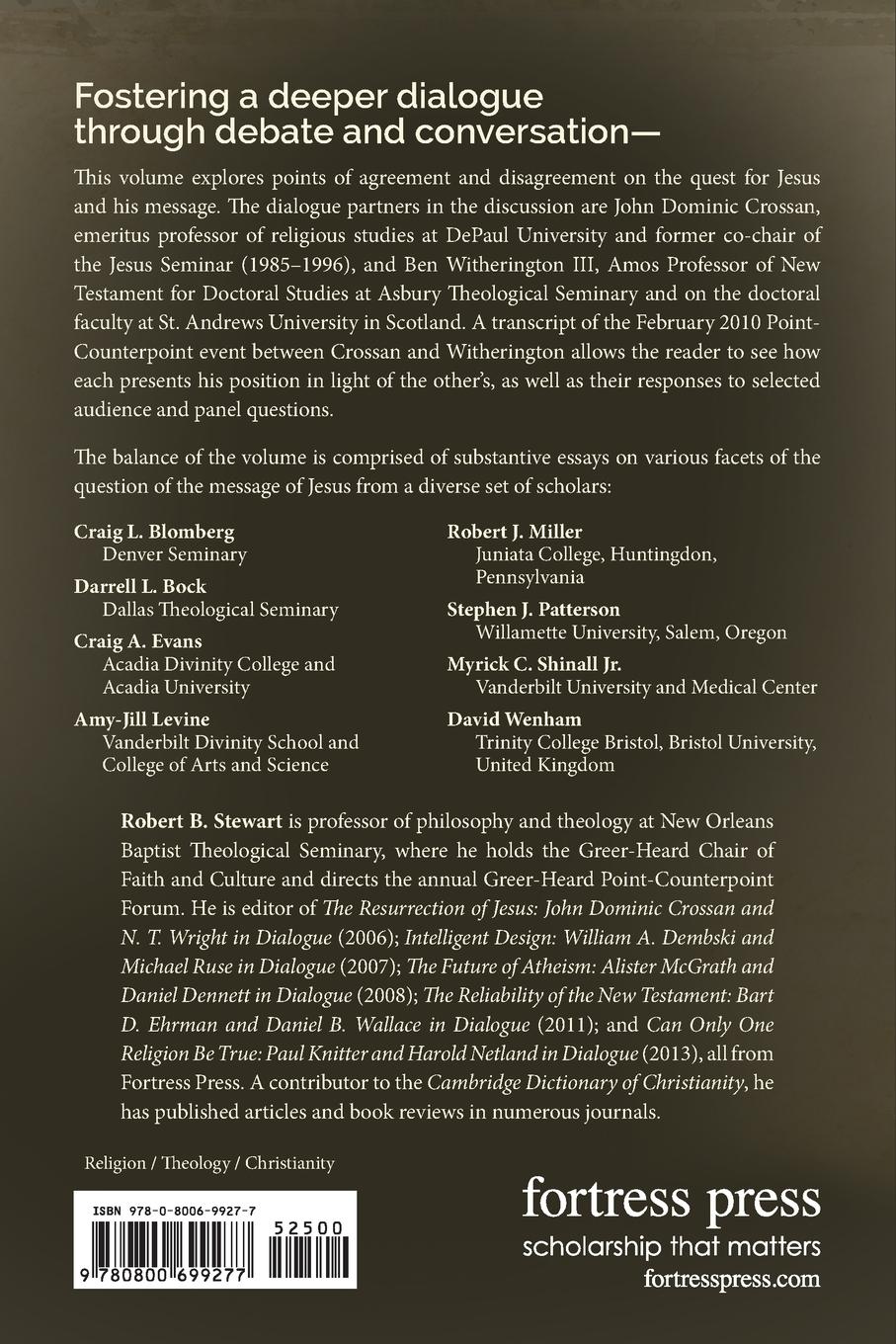 Rückseitencover The Message of Jesus