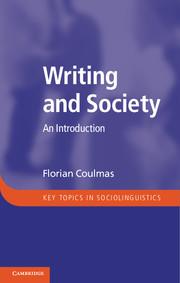 Vorderes Coverbild Writing and Society