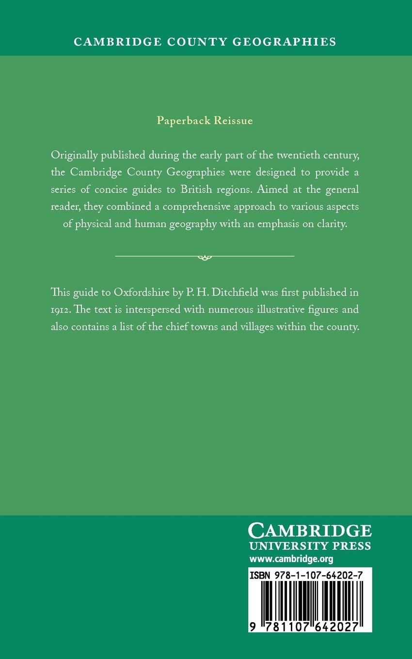 Rückseitencover Oxfordshire