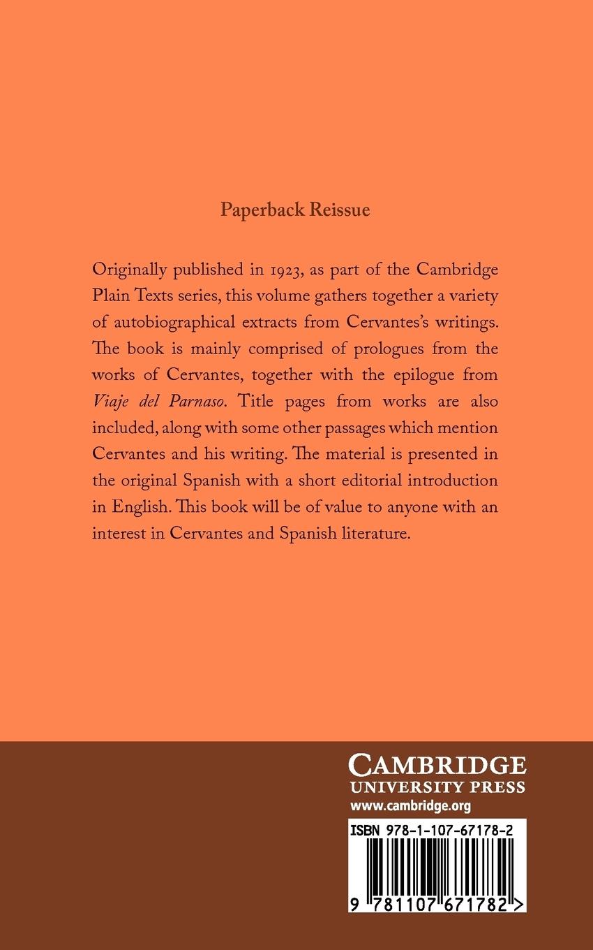 Rückseitencover Prologues and Epilogue