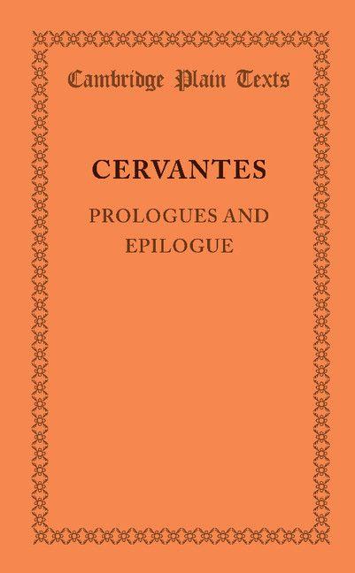 Vorderes Coverbild Prologues and Epilogue